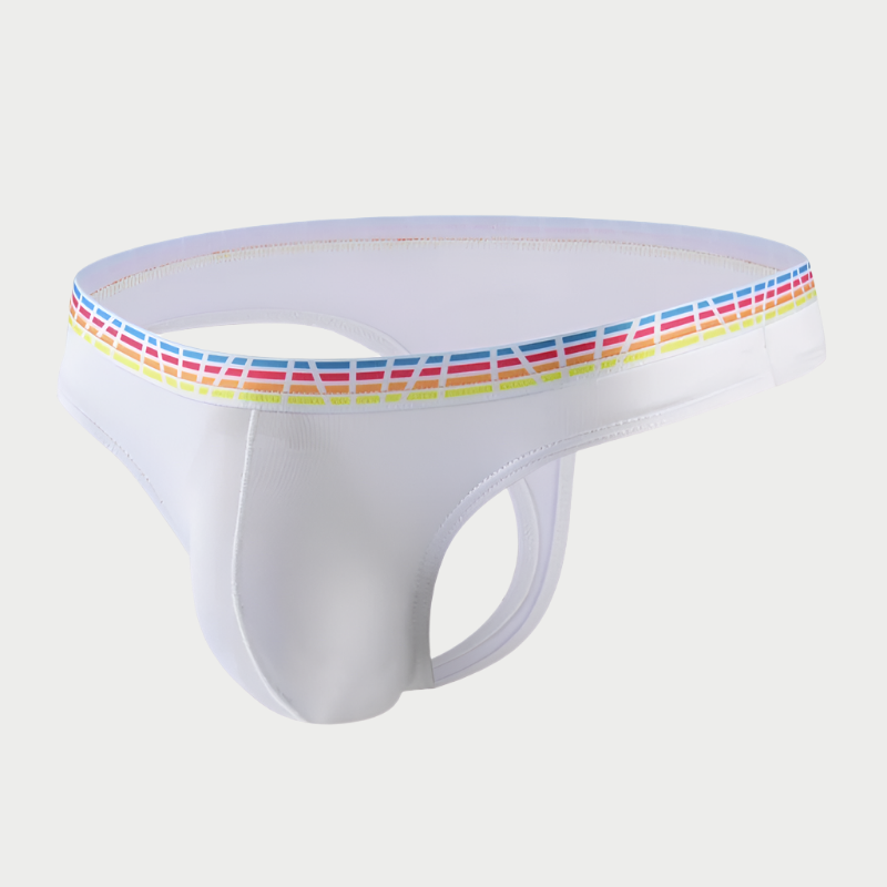 Rainbow Band Thong