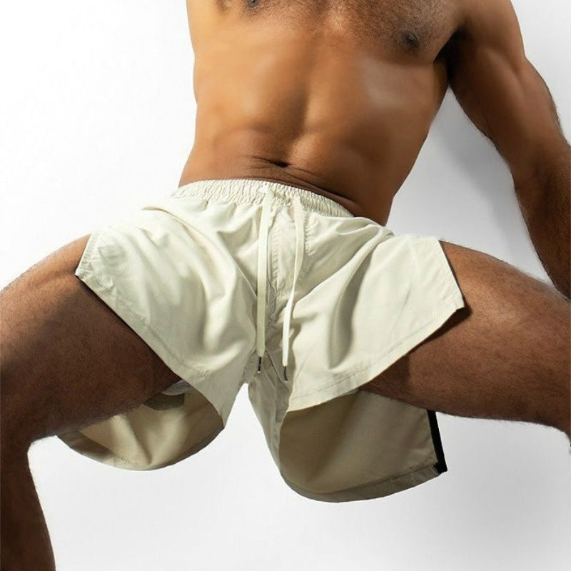 Zippered Running Shorts