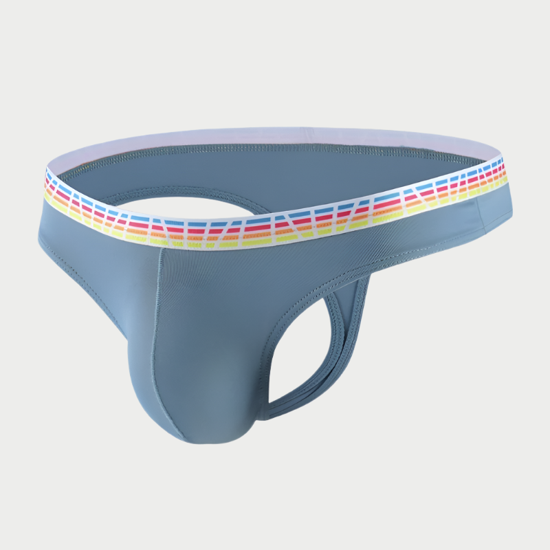 Rainbow Band Thong