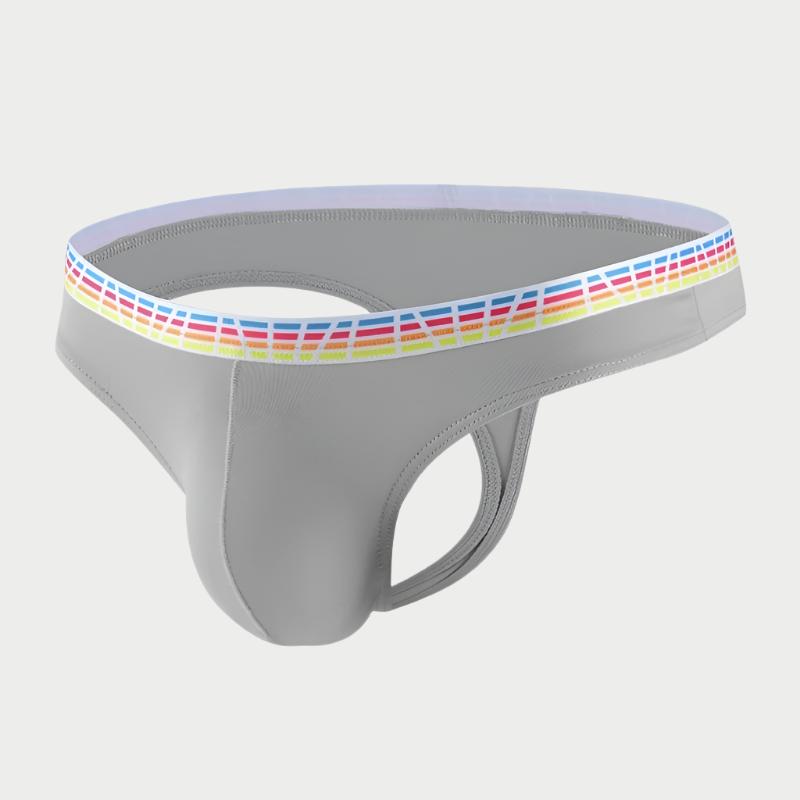 Rainbow Band Thong
