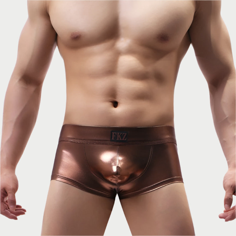 Metallic Booty Shorts