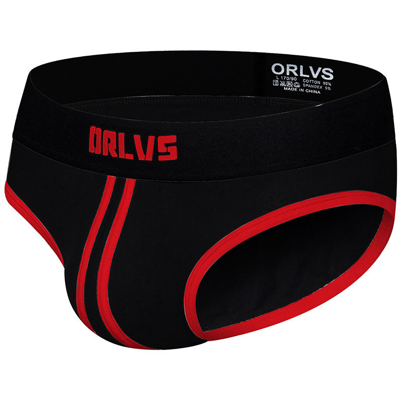 Striped Racer Briefs