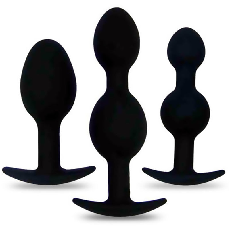 Silicone Butt Plug Multi-Bead
