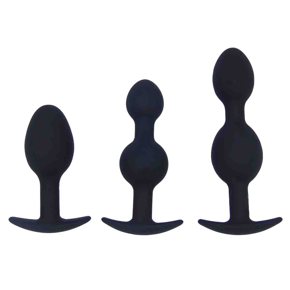 Silicone Butt Plug Multi-Bead