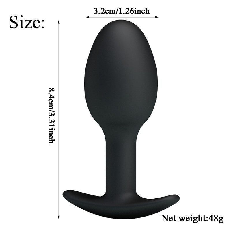 Silicone Butt Plug Multi-Bead