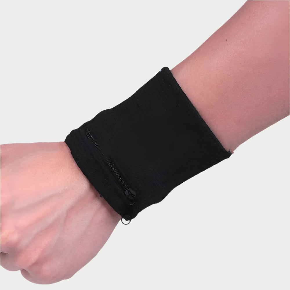 Zipped Wrist Pocket