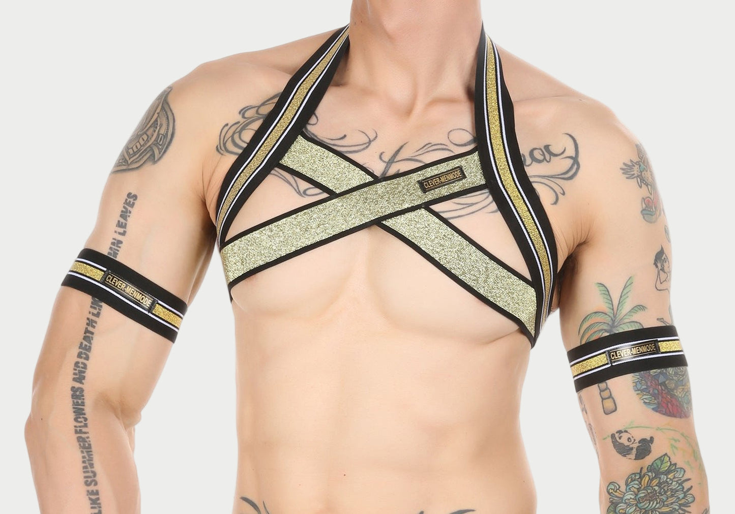 Gold Glitter Harness
