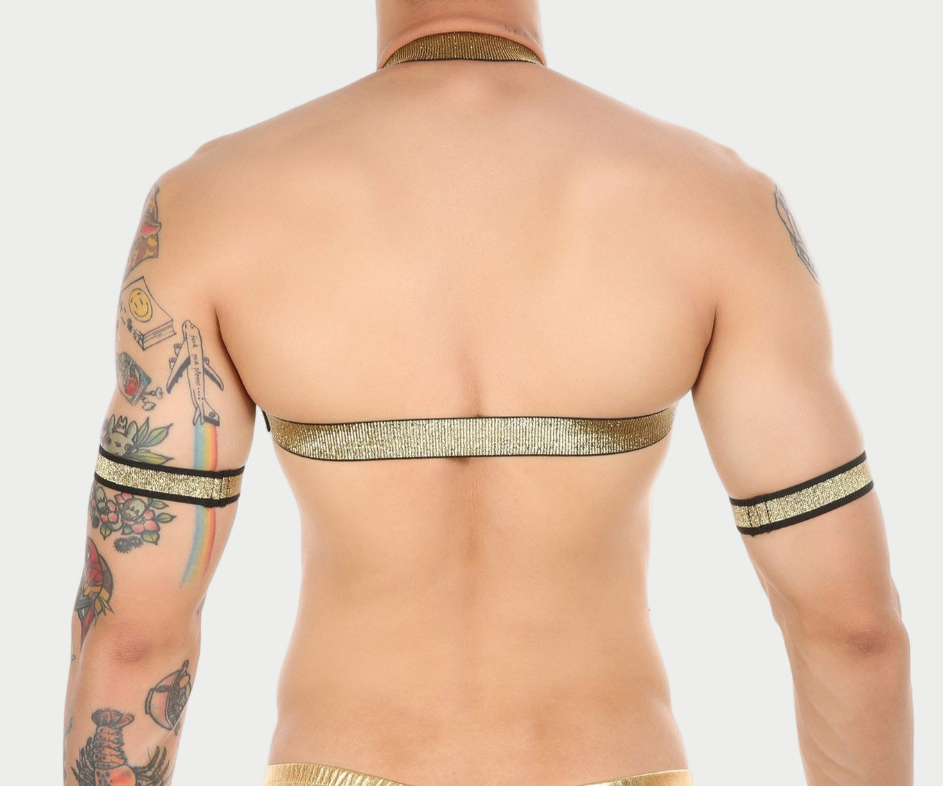 Gold Glitter Harness