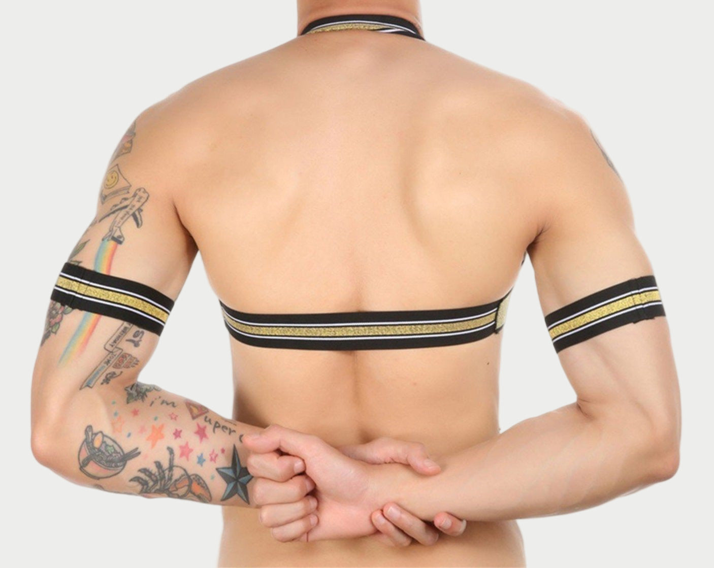 Gold Glitter Harness