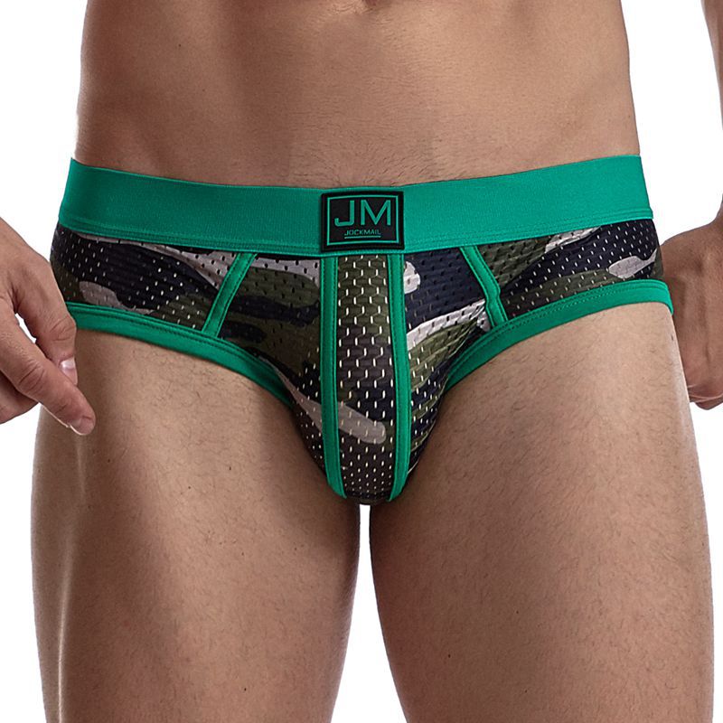 Camo Mesh Briefs