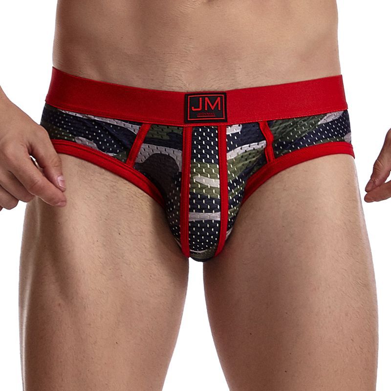 Camo Mesh Briefs