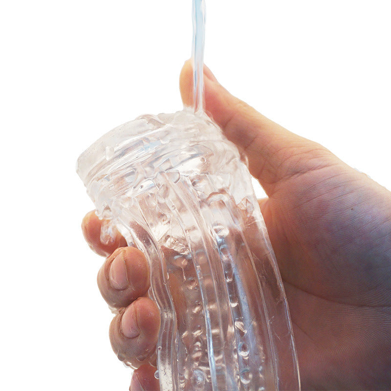 Clear Textured Fleshlight