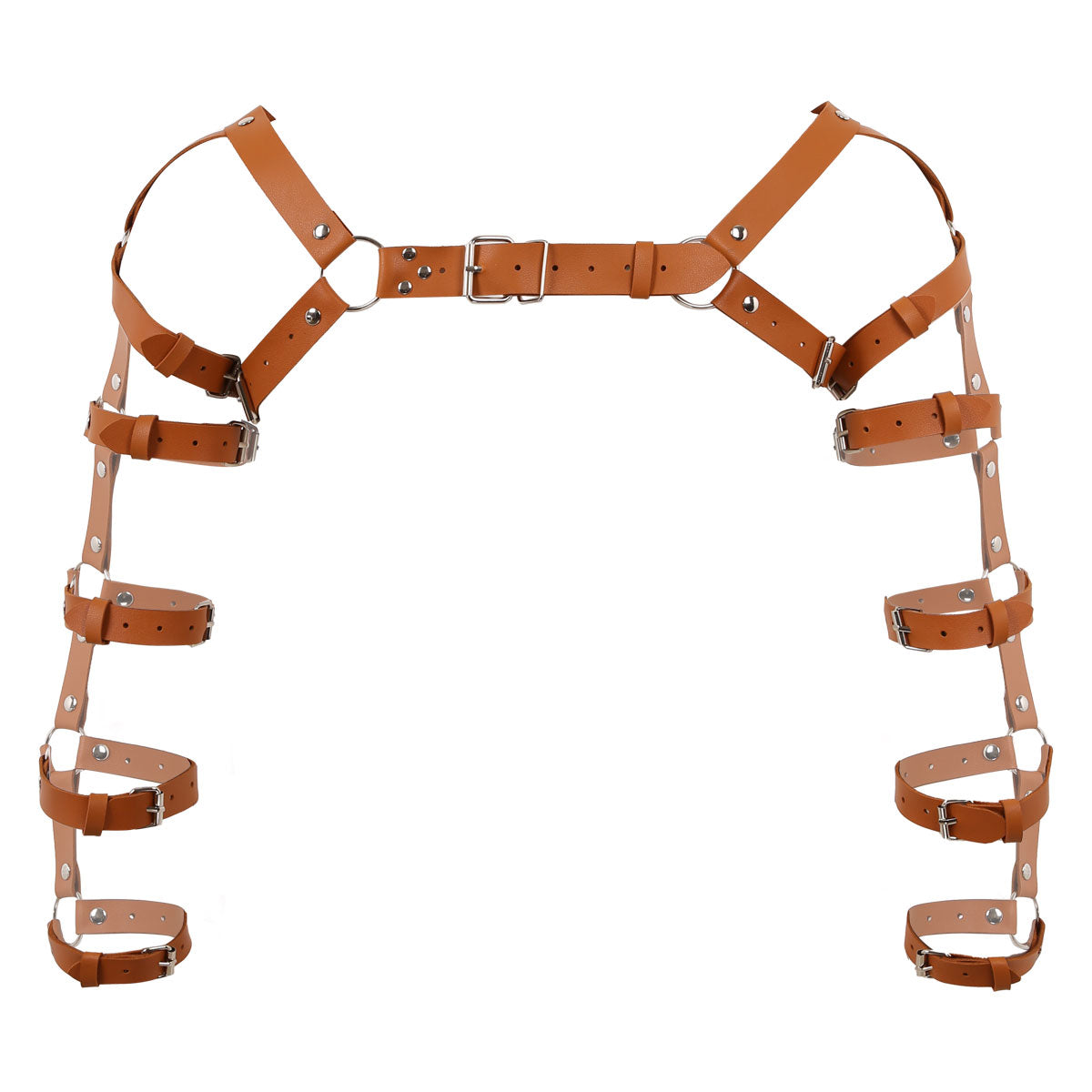 Gladiator Leather Muscle Harness