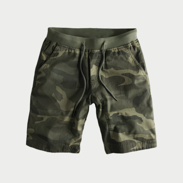 Essentials Cotton Camo Shorts
