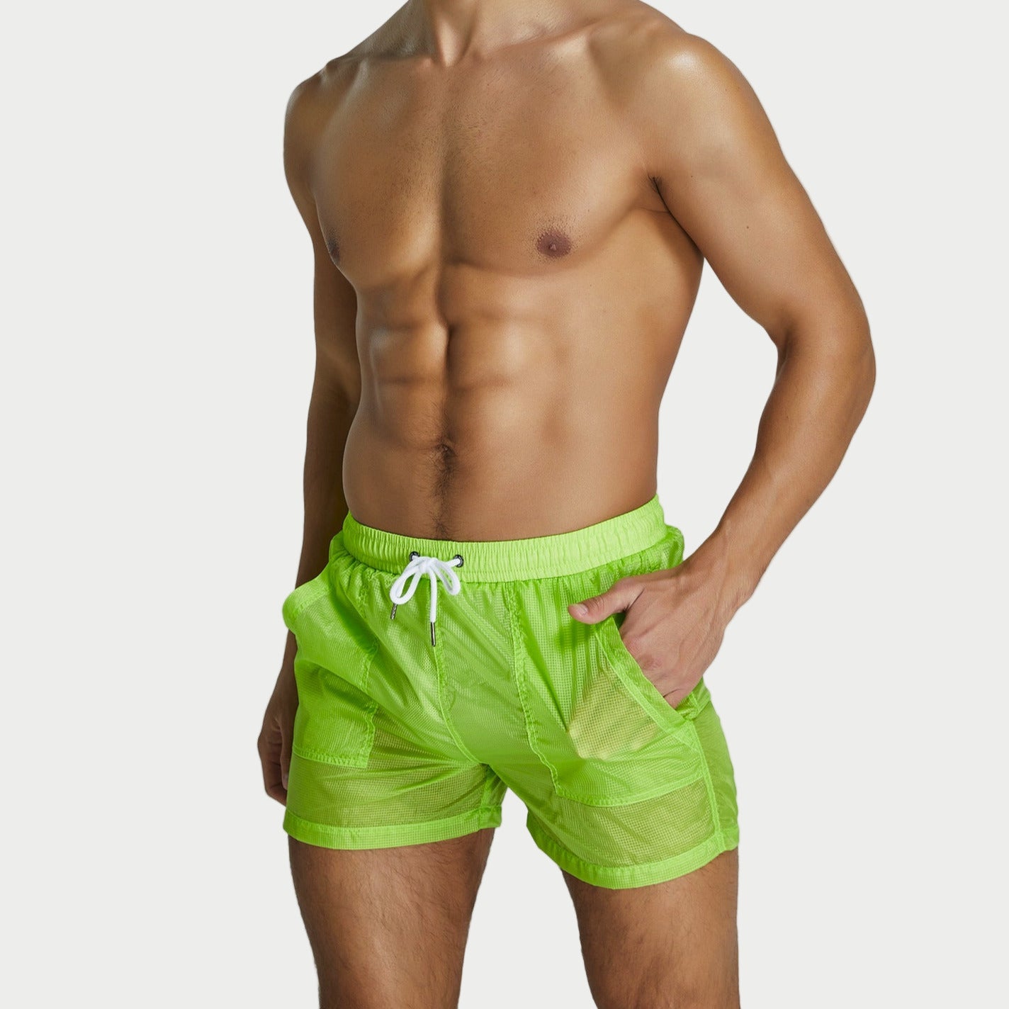 Transparent Swim Shorts