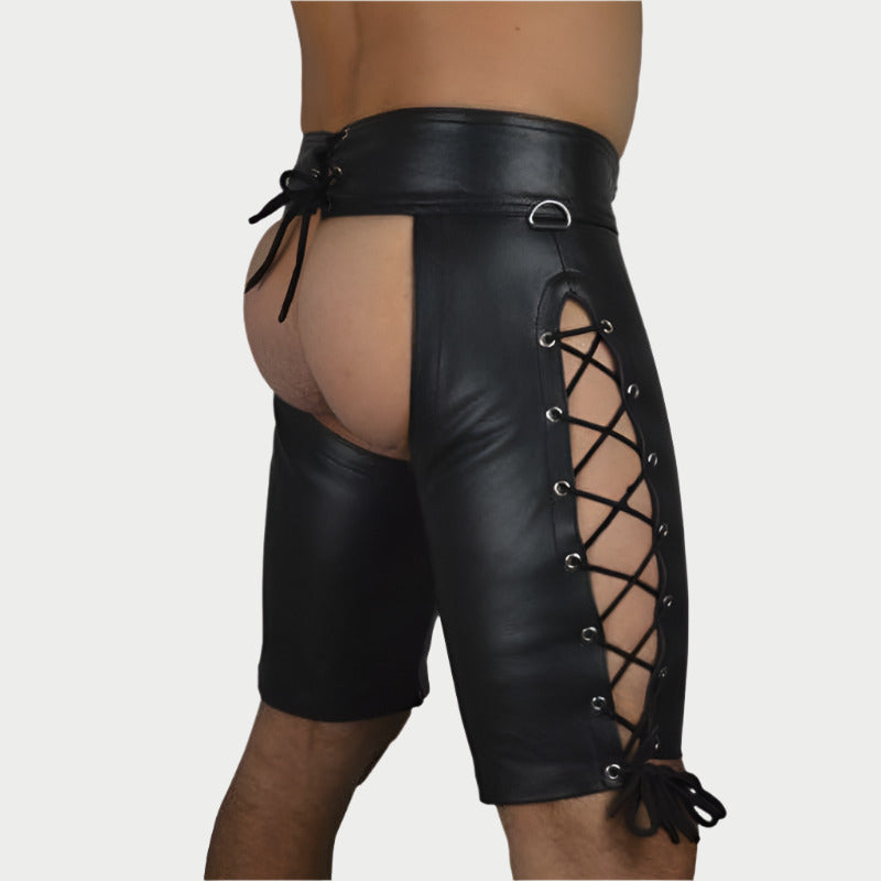 Leather Laced Chaps