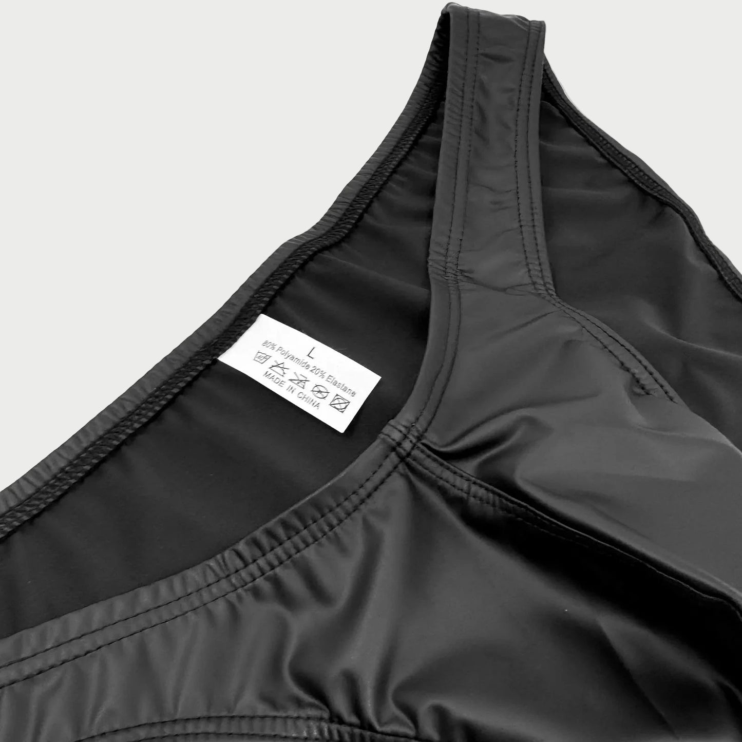 Patent Leather Bikini Brief