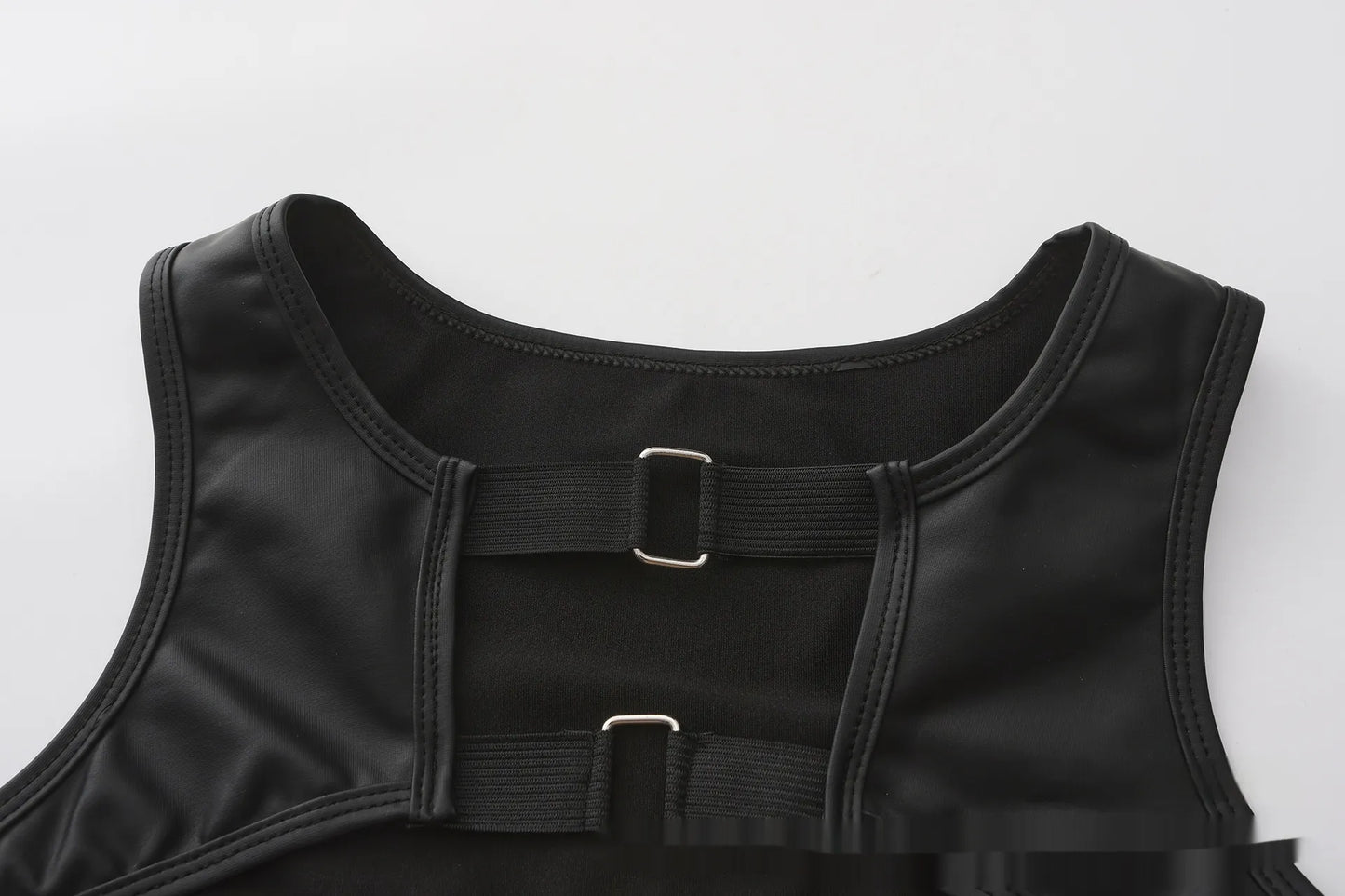Twin Buckle Leather Harness