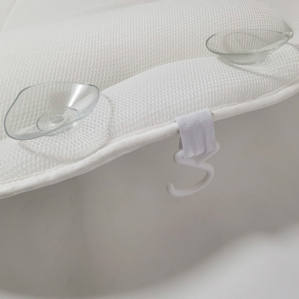 Luxury Spa Bath Pillow with Headrest & Suction Cups