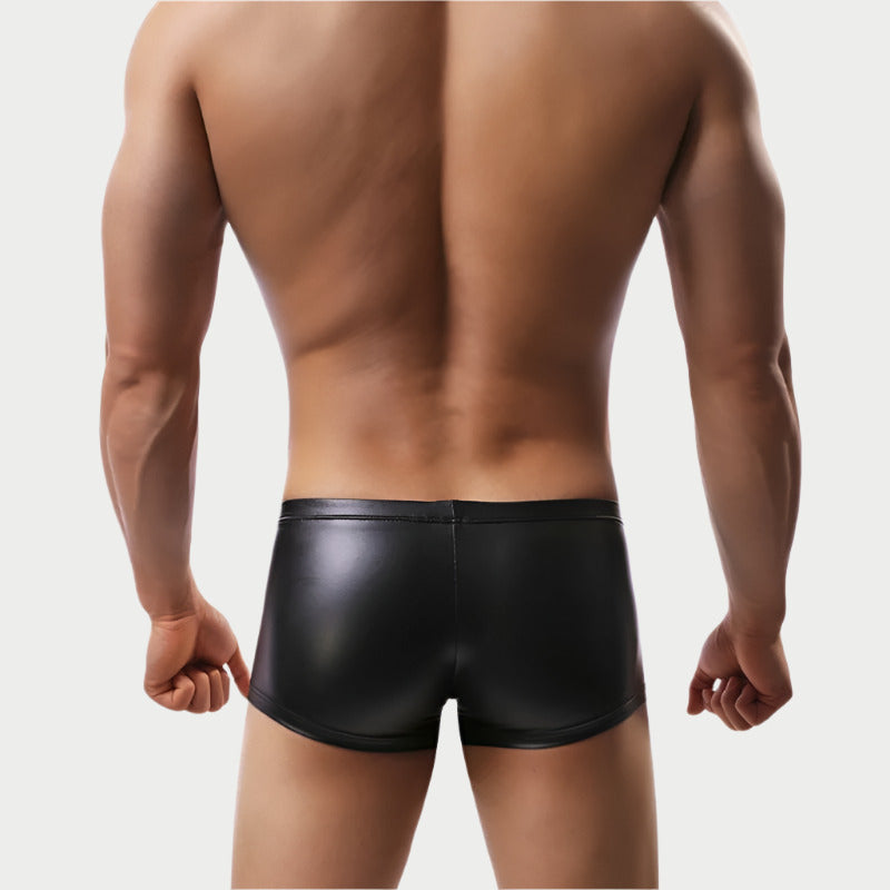 Leather Boxer Briefs