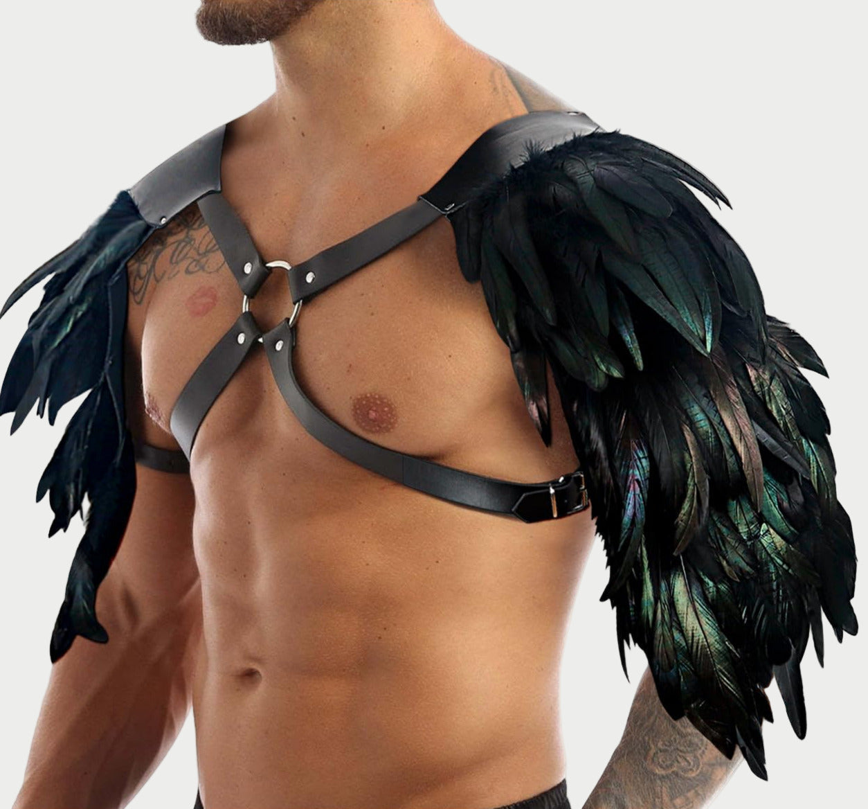 Dark Angel Feather Shoulder Harness