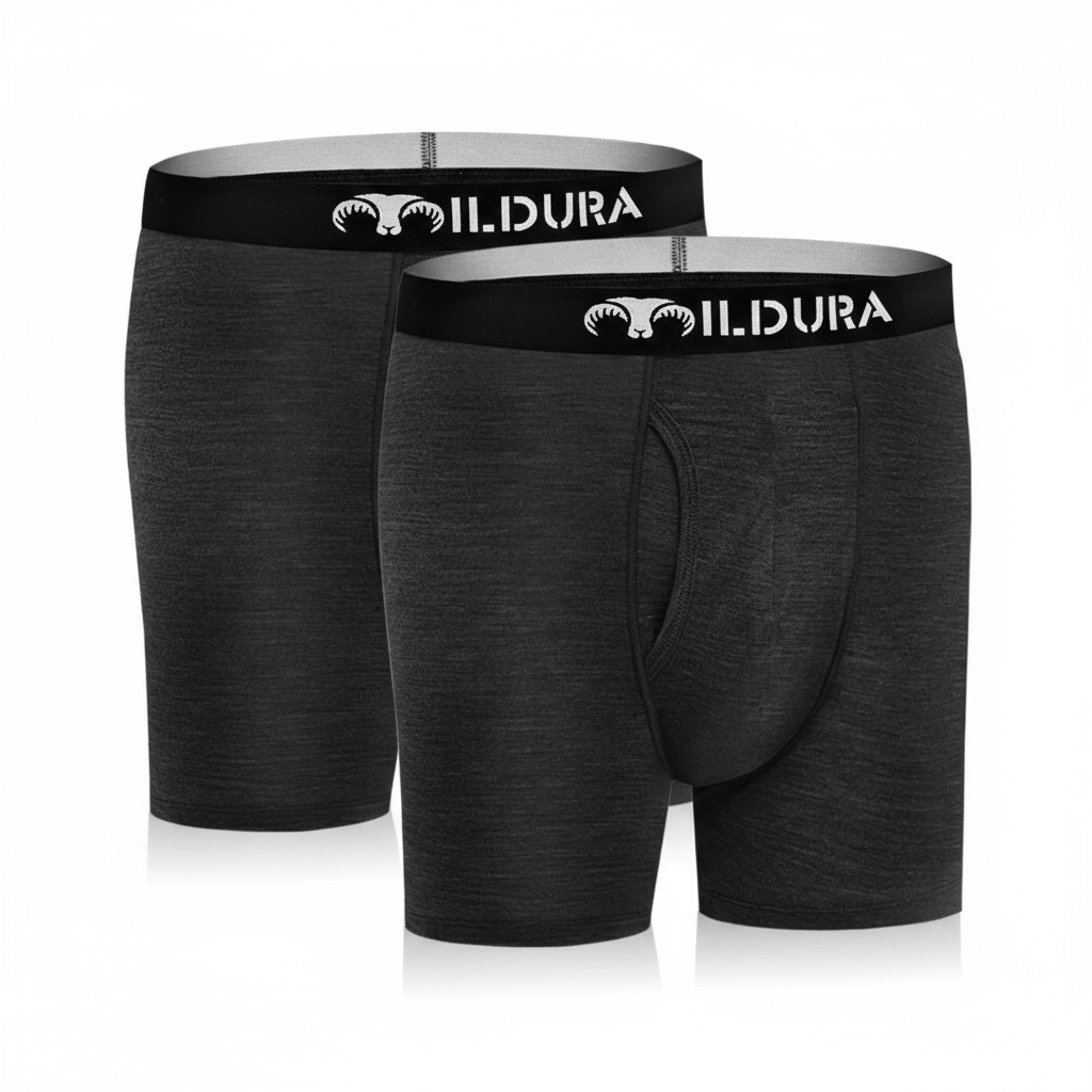 Merino Wool Boxer Briefs (Multi-Pack)