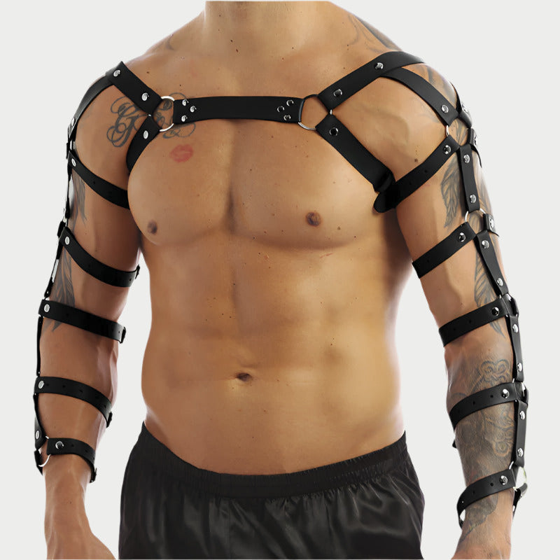 Gladiator Leather Muscle Harness