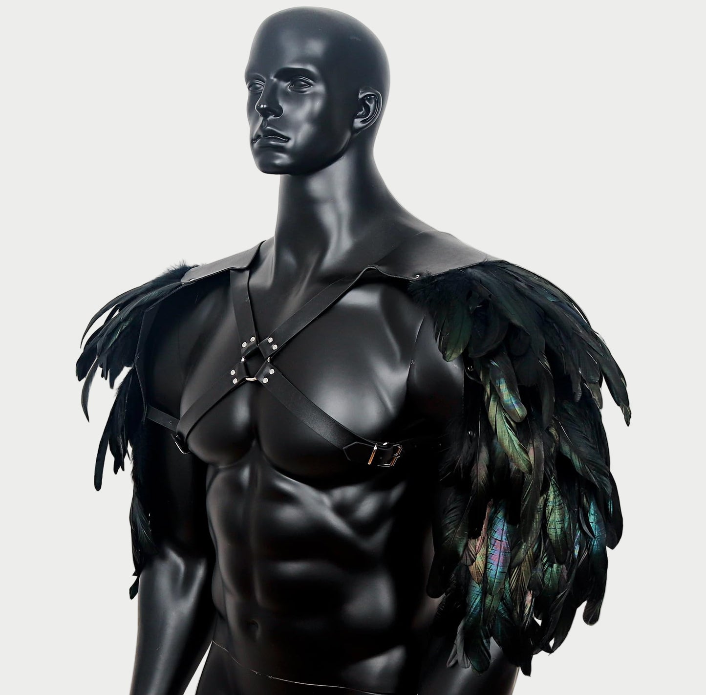 Dark Angel Feather Shoulder Harness