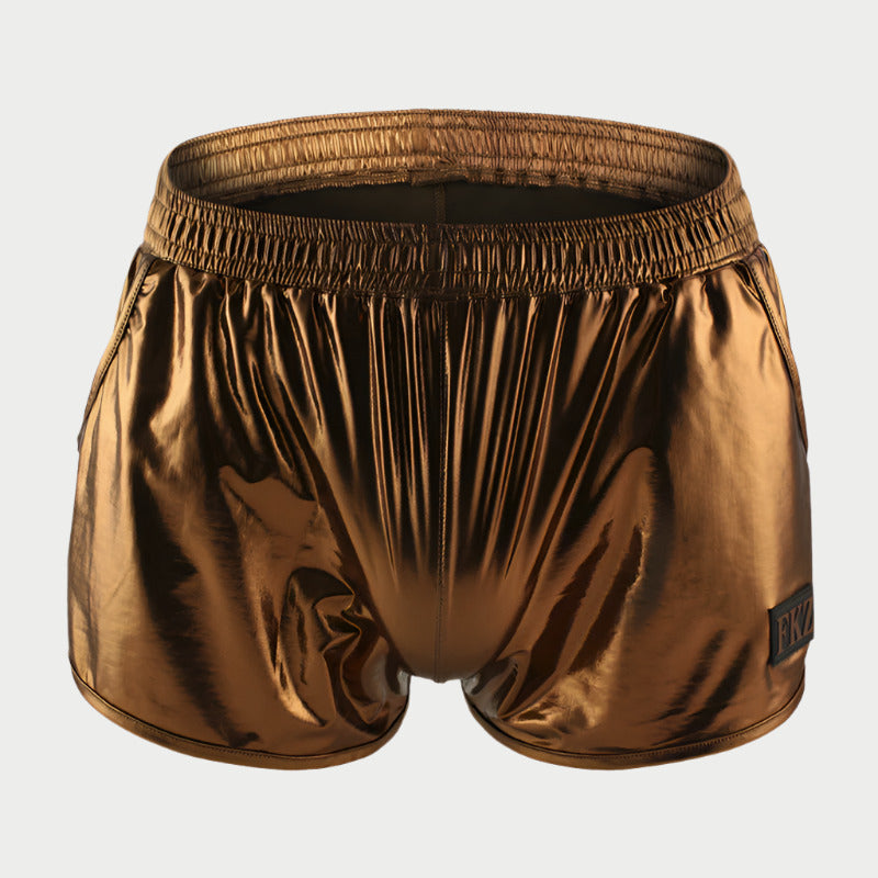 Metallic Short Shorts