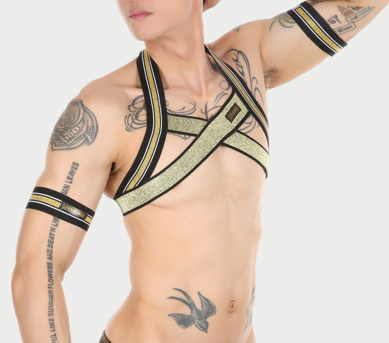 Gold Glitter Harness