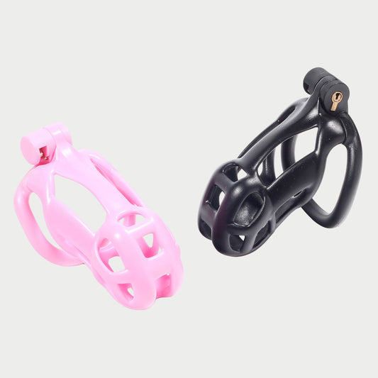 Breathable Mesh Chastity Cage With 4 Ring Sizes