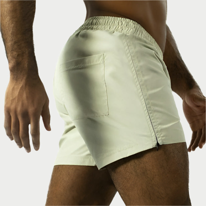 Zippered Running Shorts