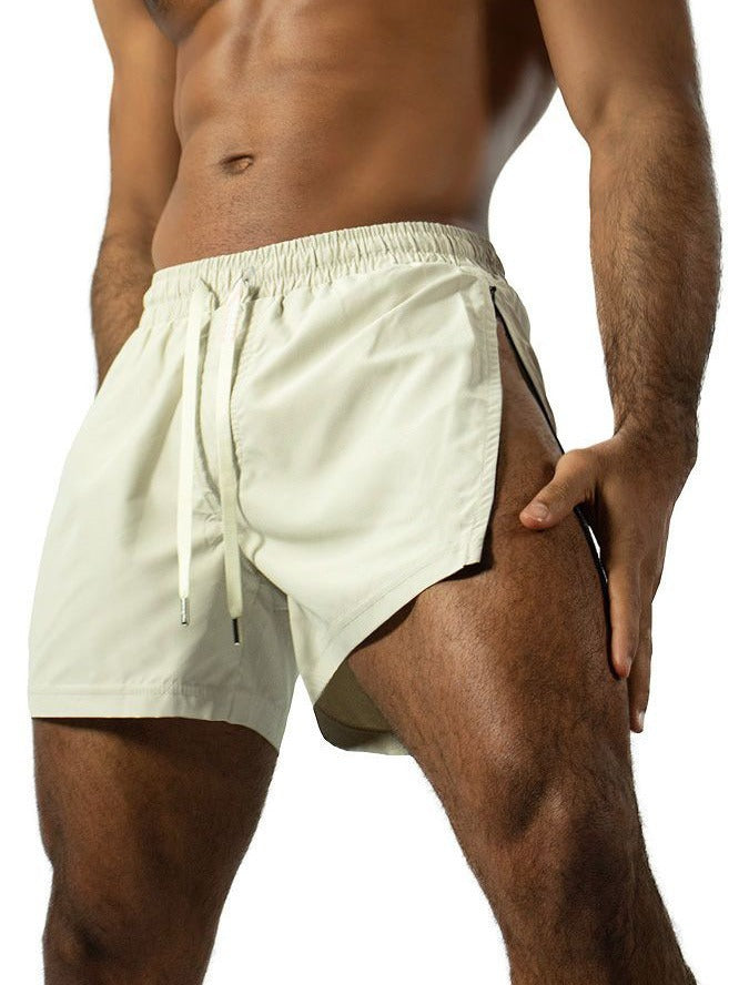 Zippered Running Shorts