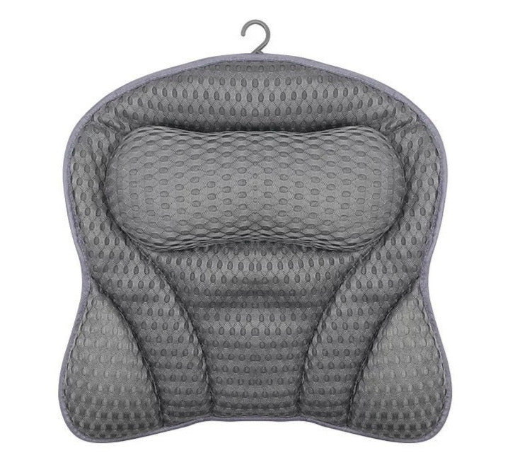 Luxury Spa Bath Pillow with Headrest & Suction Cups