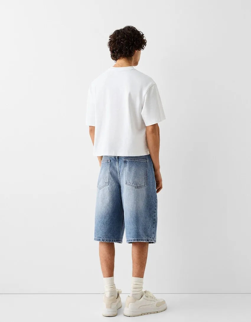 Baggy Fit Denim Jorts