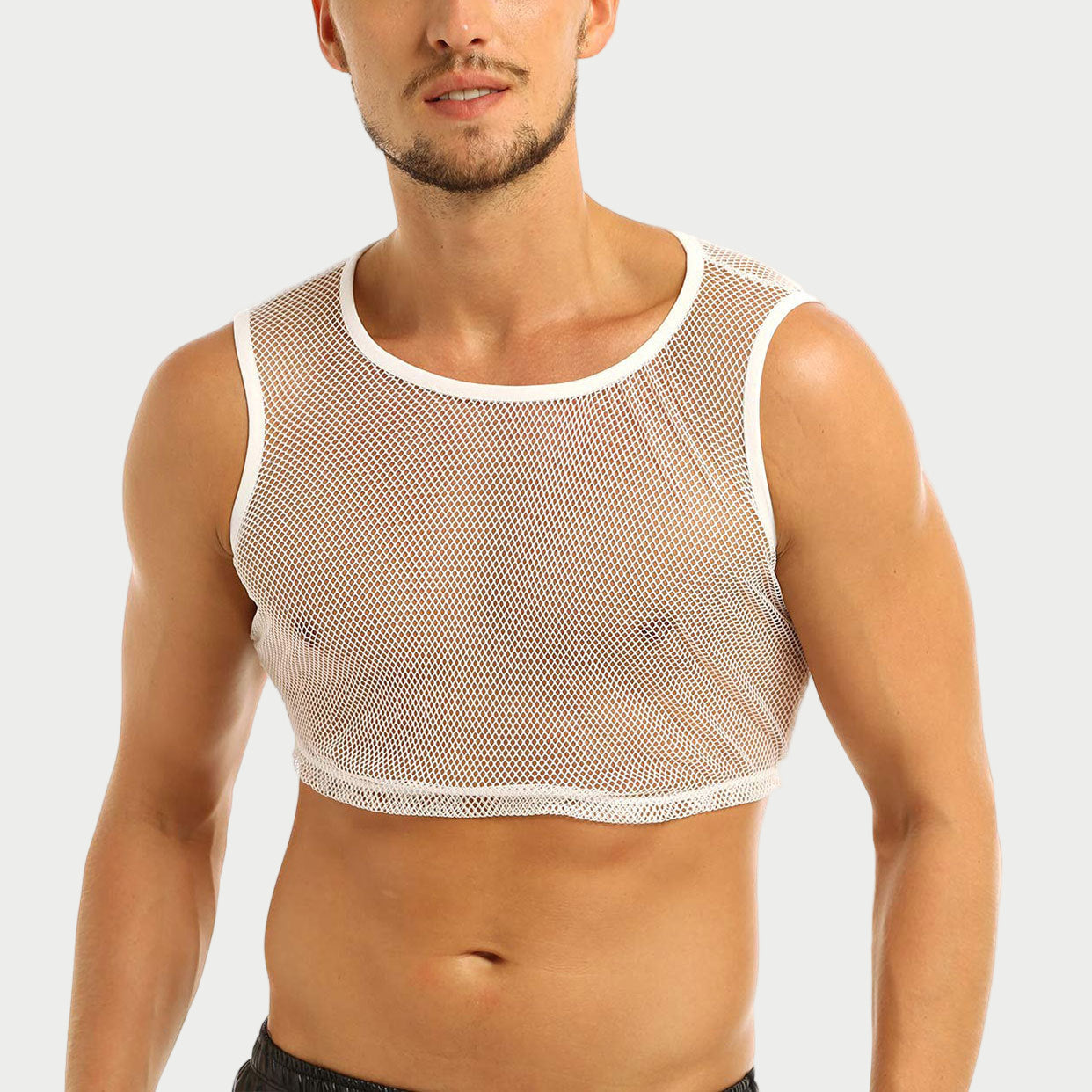 Mesh Crop Tank