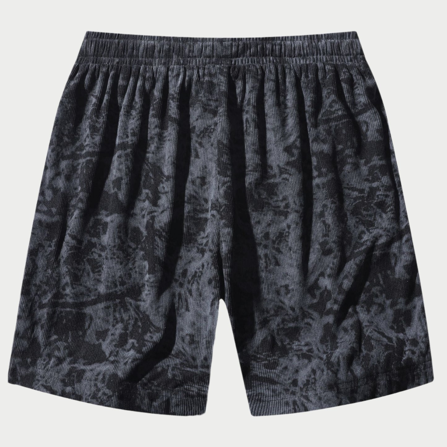 Washed Camo Corduroy Shorts