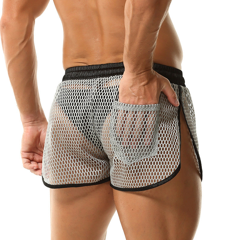 Mesh Split Shorts