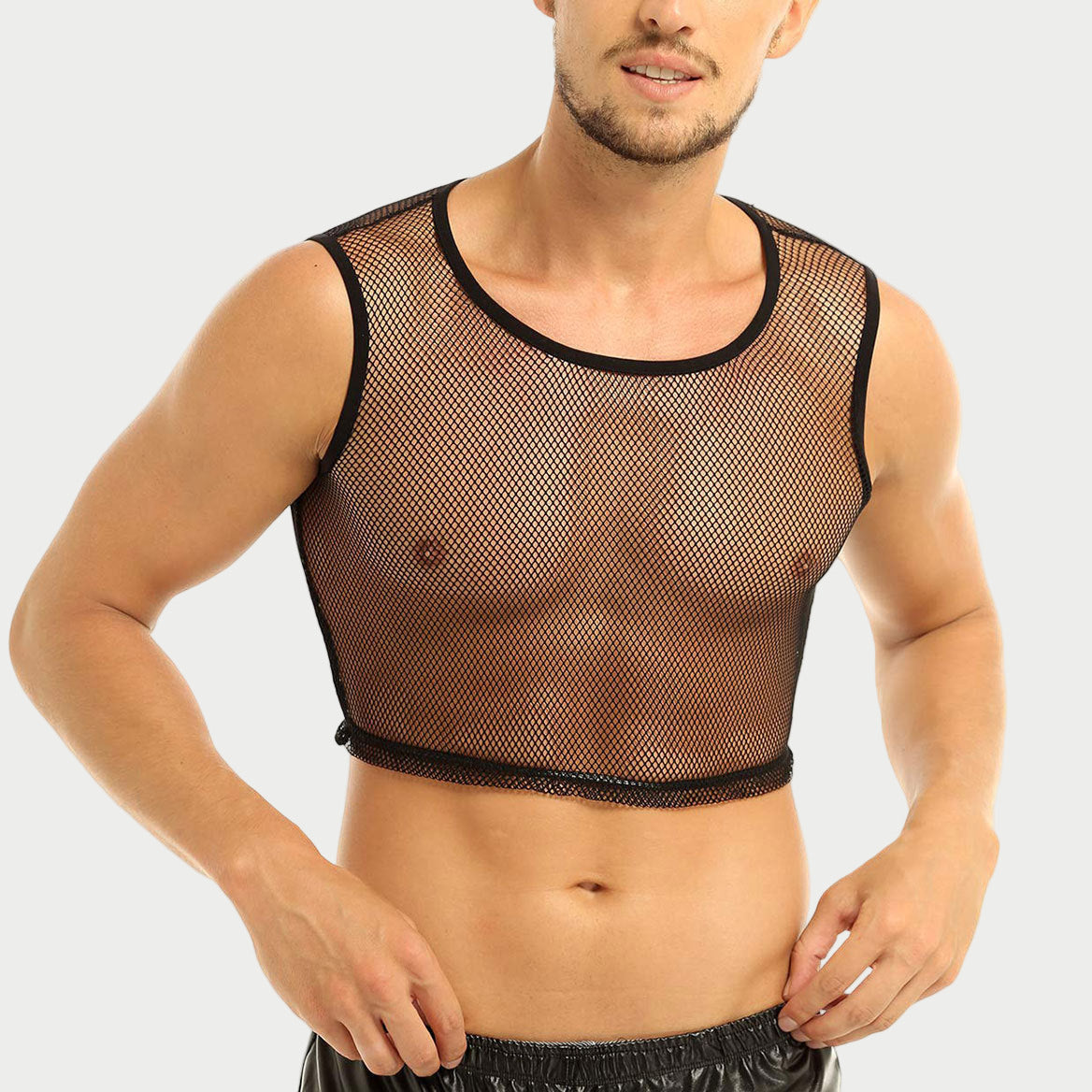 Mesh Crop Tank