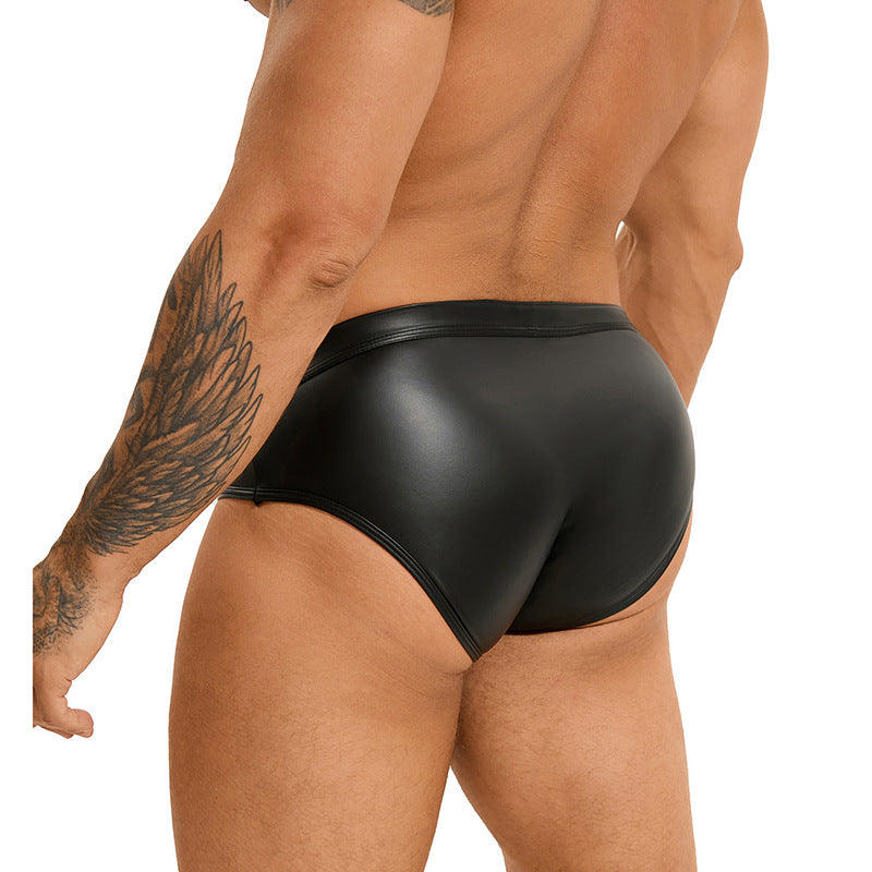 Leather Star Briefs