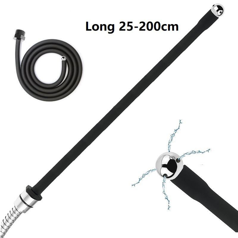 Flexible Silicone Enema Douche Hose (0.25m-2m / 0.8ft-6.6ft)