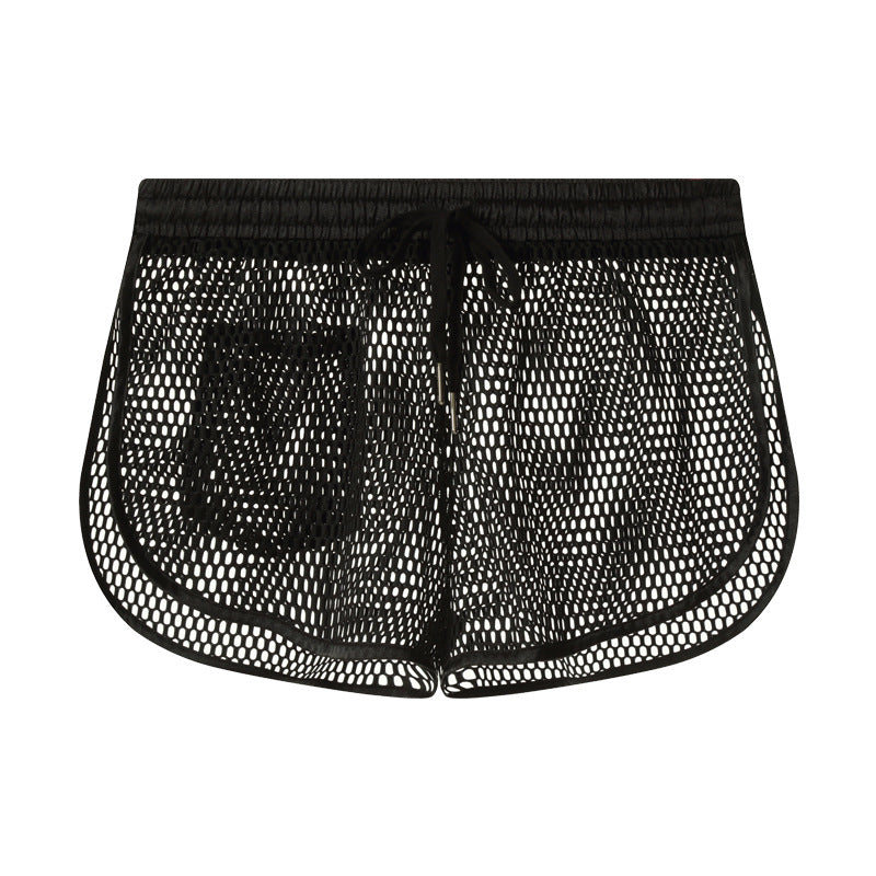 Mesh Split Shorts
