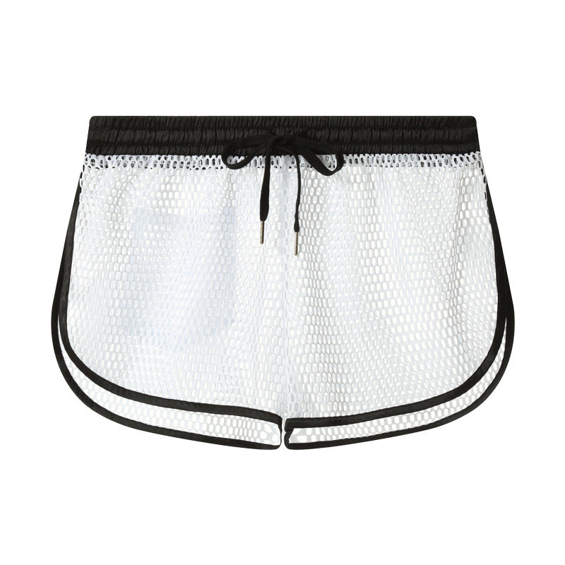 Mesh Split Shorts