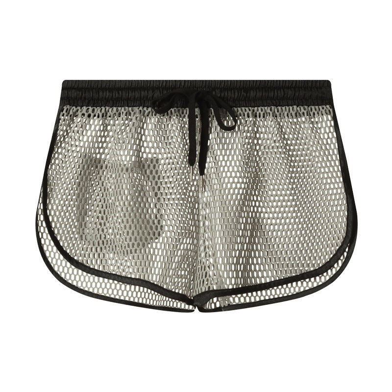 Mesh Split Shorts