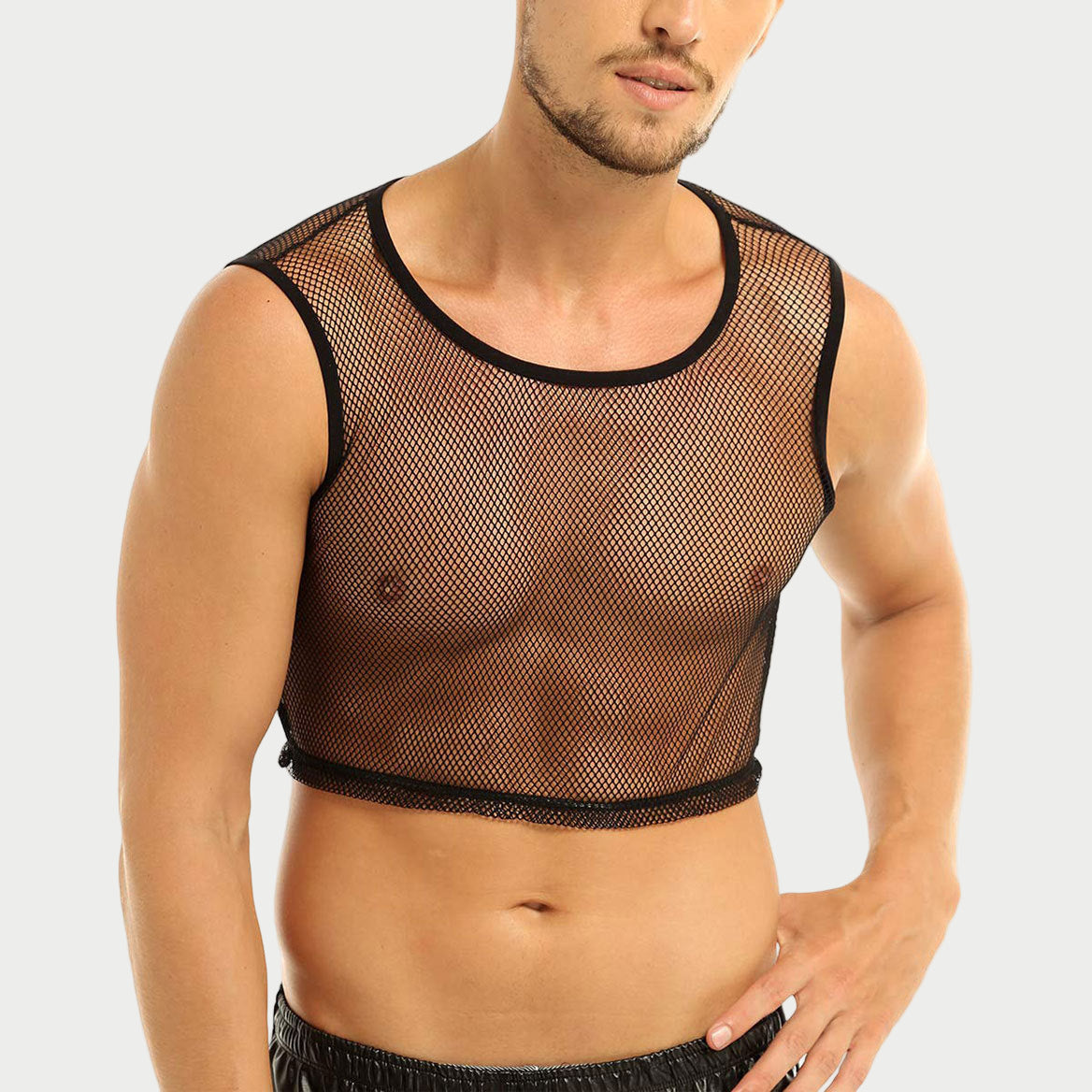 Mesh Crop Tank