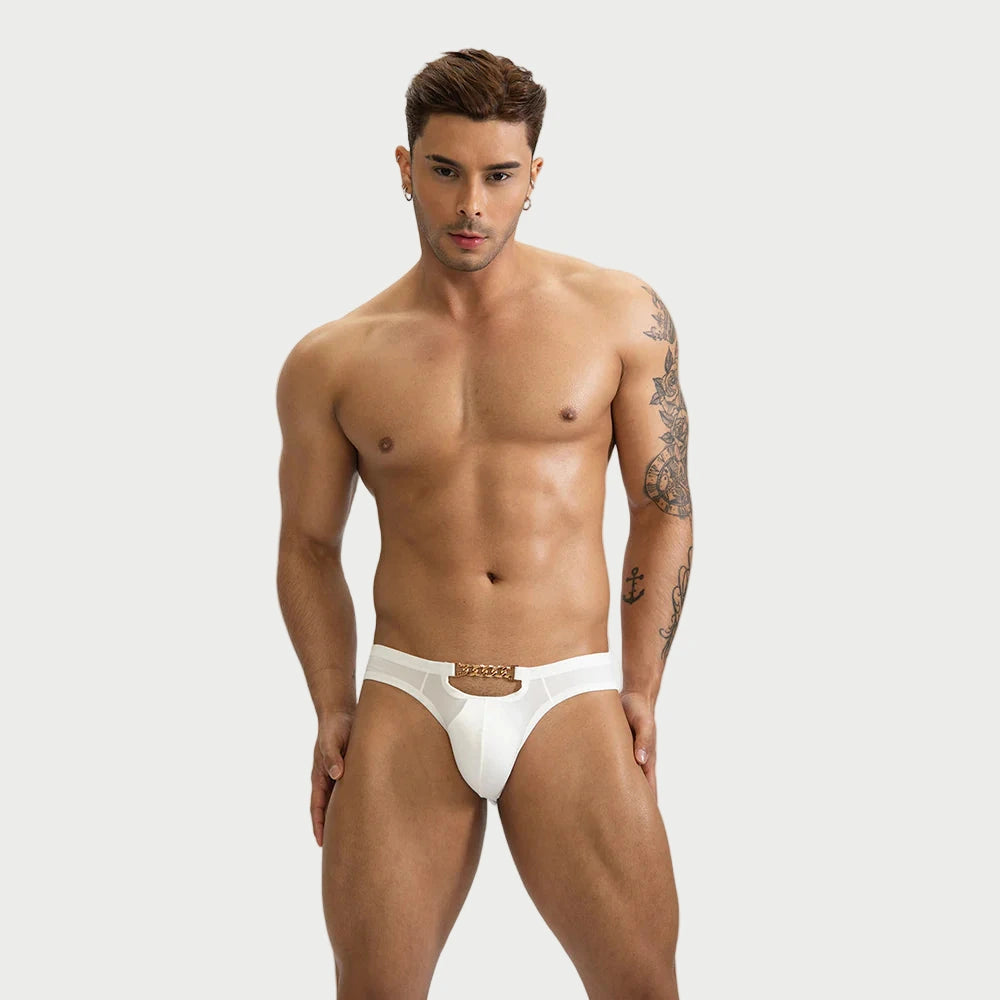 GX Gold Chain Link Briefs