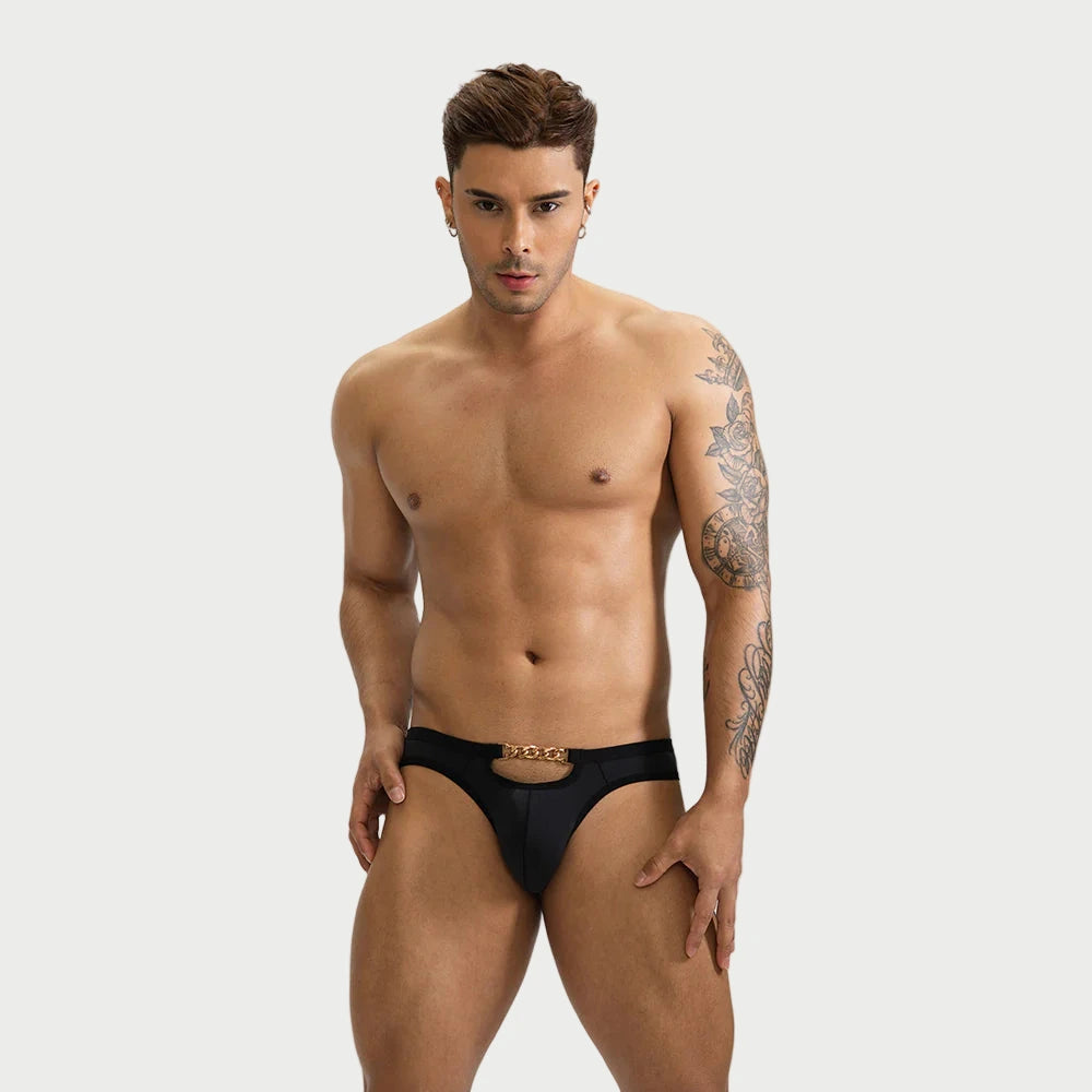 GX Gold Chain Link Briefs