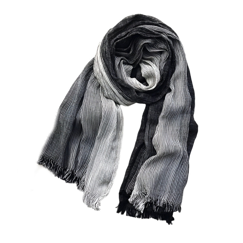 Duo-Tone Weave Cotton Pashmina Scarf