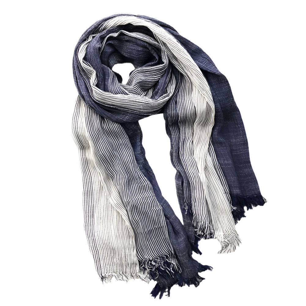 Duo-Tone Weave Cotton Pashmina Scarf