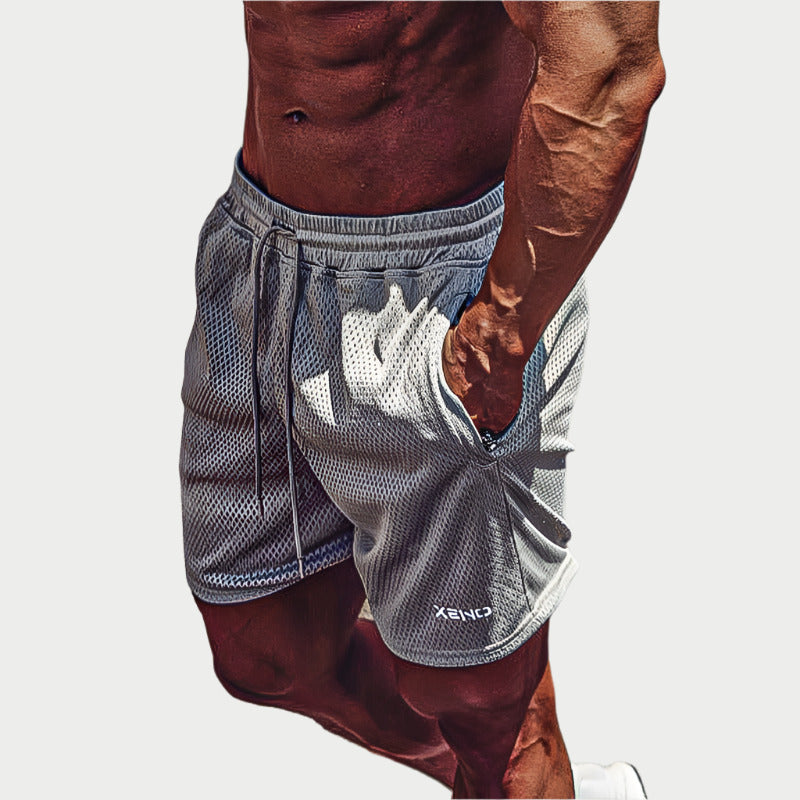 Breathable Mesh Sports Shorts